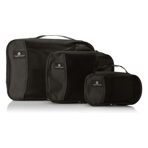 Pack It Cube Set by Eagle Creek Black, 3pc Set