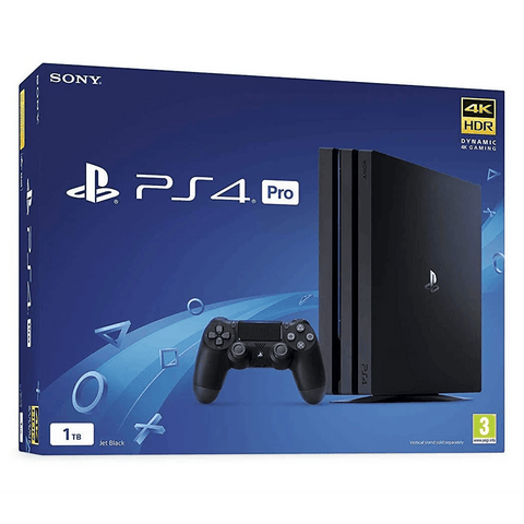 Sony PS4 Pro 1TB Console - Jet Black