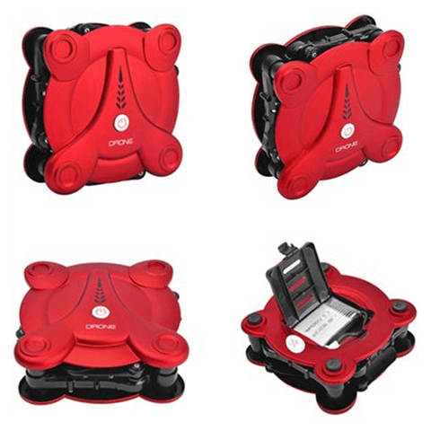 Mini RC Self Portable Drone, Red  8992