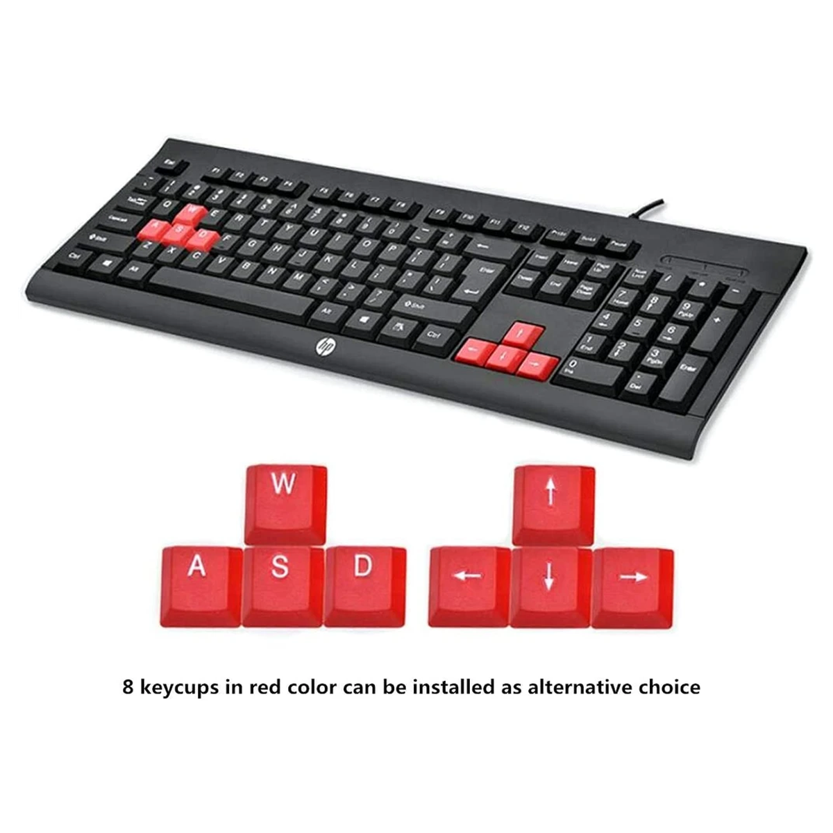 Gaming Keyboard & Mouse KM100- Hp