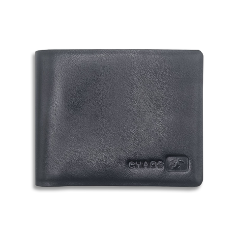 Men Tan Genuine RFID Leather Wallet - Regular Size (5 Card Slots) - Chaos