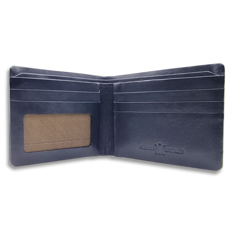 Men Tan Genuine RFID Leather Wallet - Regular Size (5 Card Slots) - Chaos