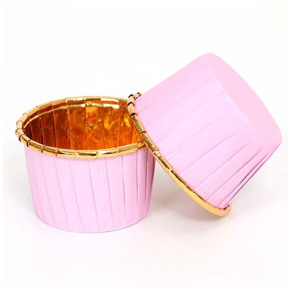 50Pcs Disposable Aluminum Foil Baking Cups Muffin Cup Cake Wrappers - WILLOW