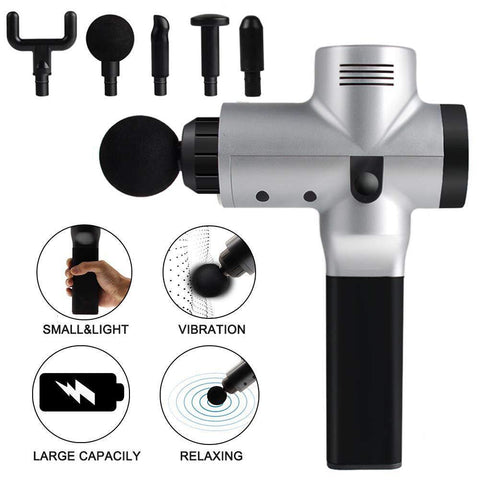 Muscle Digital Massage Gun 12mm Amplitude 6-Speed