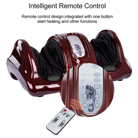 Foot Massager Machine with Heat, Wireless Shiatsu Foot Massager Machine with Remote