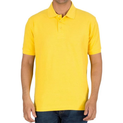 Olmecs Polo Neck T-Shirt for Men Half Sleeve 230 GSM