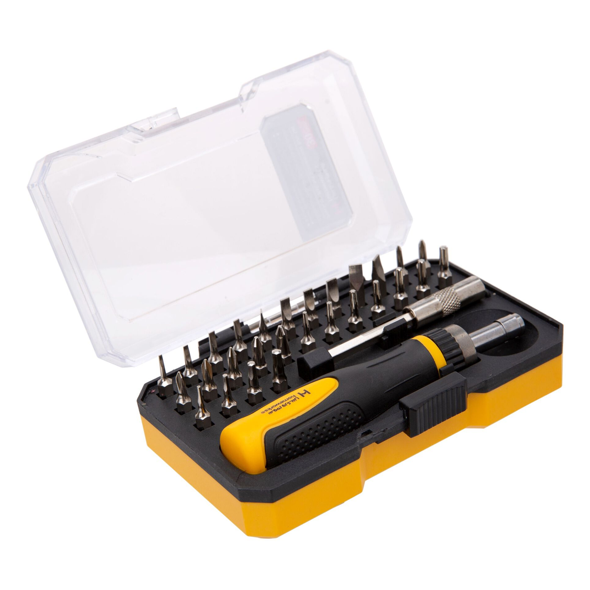 Precision Ratchet Screwdriver Bits Set W/Case (30 Pc.) - Homeworks