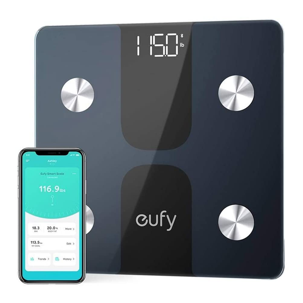 Eufy Smart Scale C1 with Bluetooth 4.2 T9146H11 - Black