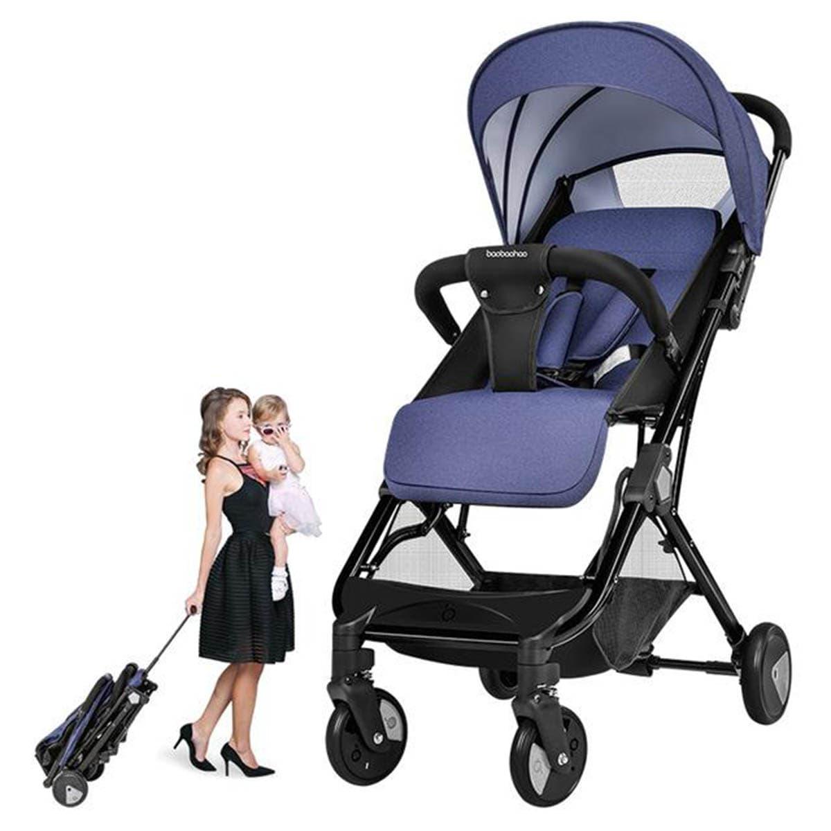 Little Angel - Baby Portable Stroller Pram - Blue