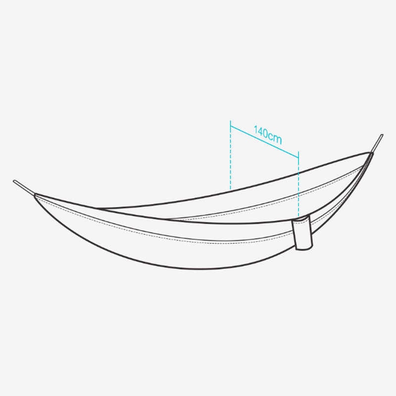 Xiaomi Mijia Zaofeng Foldable Hammock Swing Bed 1-2 Person Parachute fabric