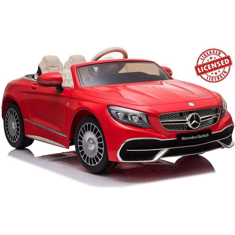 Mercedes Maybach S650 Kids Licensed Ride-On Car - Red