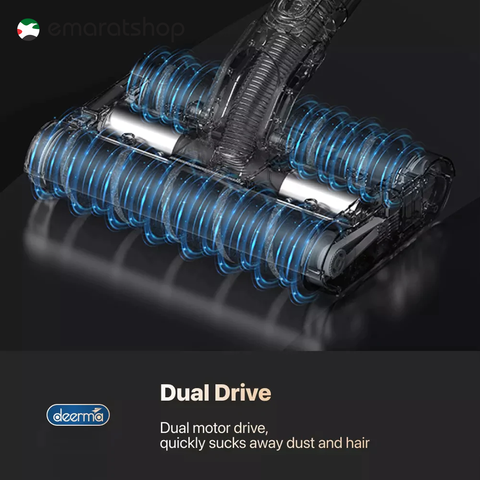 Deerma VC55 Dual-Axis Portable Handled Vacuum Cleaner