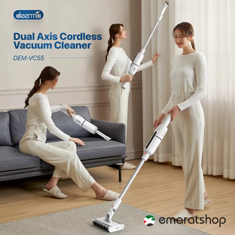 Deerma VC55 Dual-Axis Portable Handled Vacuum Cleaner