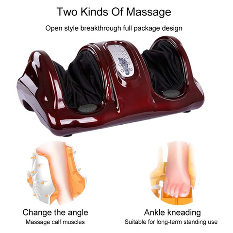 Foot Massager Machine with Heat, Wireless Shiatsu Foot Massager Machine with Remote