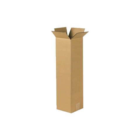Brown Corrugated Tall Box -15x15x60 Cms – (6Pc Pack)
