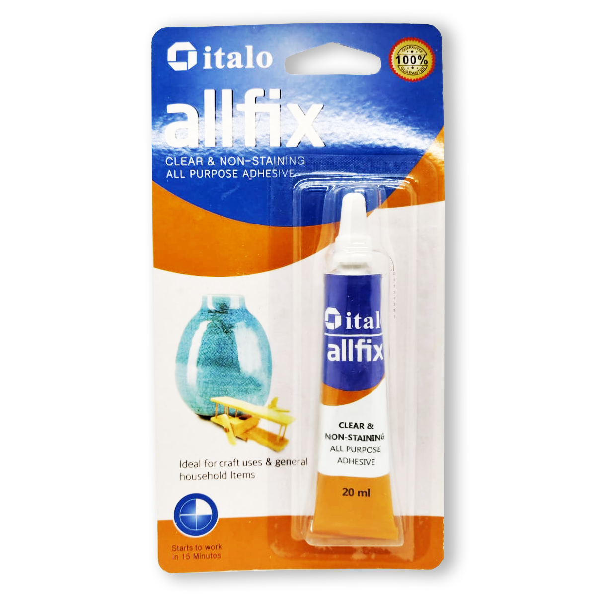 ITALO - allfix Clear & Non Staining all Purpose Adhesive 20 ml
