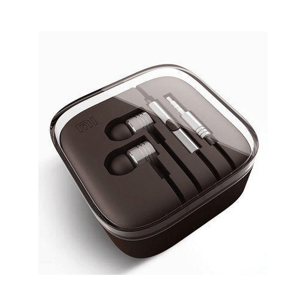 Luxury Fashion Metal Earphone With Gold Plated Jack & Toughness Cable /Silver Tone