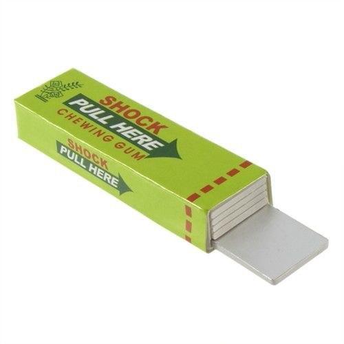 Safety Trick Toy Electric Shock Chewing Gum Pull Head Practical and beautiful
