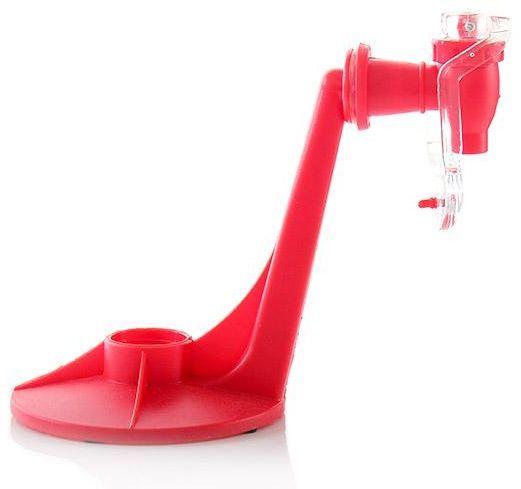 Innovative Refrigerator Fizz Saver 2-Liter Soda Push Style Dispenser