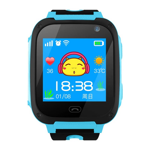 Z4 Kids Smart Watch 1.44 inches With HD Touch Screen One Button Spead Dial (Blue) - NABI