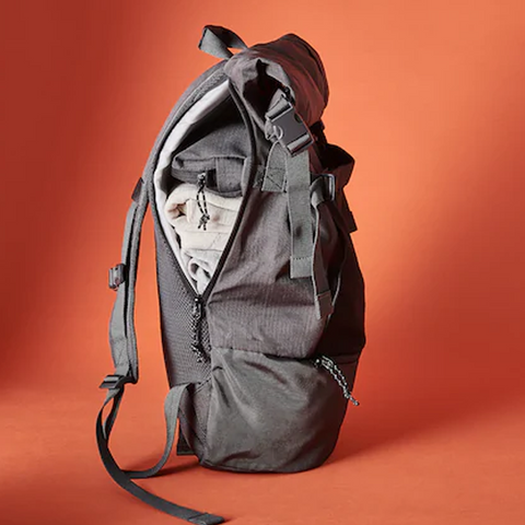 Backpack, dark grey, 26 l - VÄRLDENS