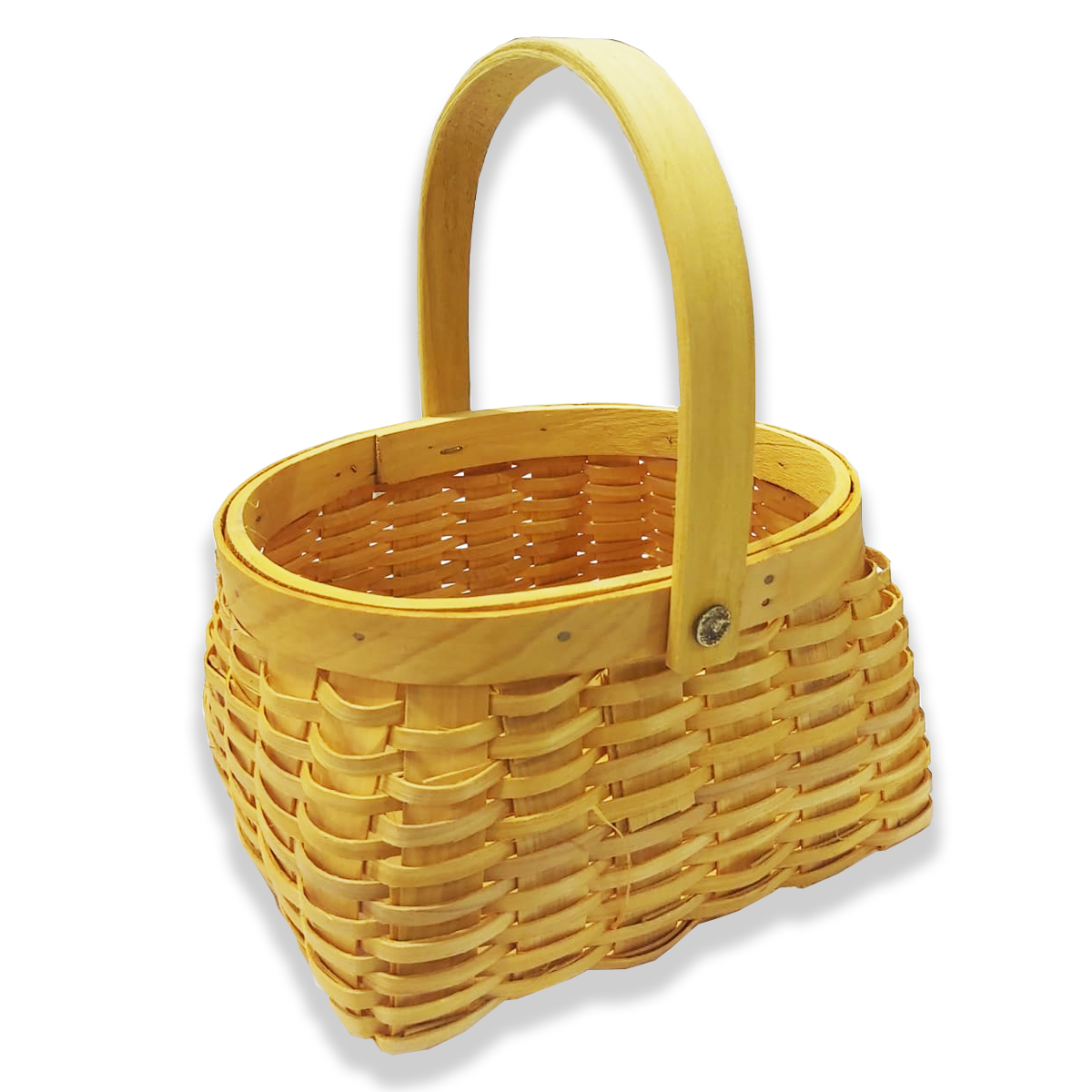 Fruit and flower basket, natural color shopping wicker basket Wicker storage basket - WILLOW