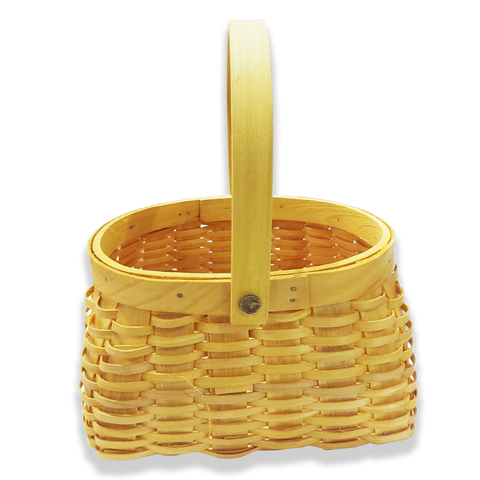 Fruit and flower basket, natural color shopping wicker basket Wicker storage basket - WILLOW