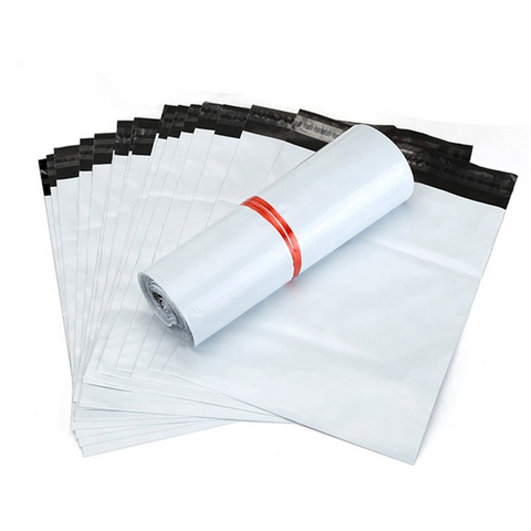 Self-seal Adhesive Courier Storage Bags Mailer Postal Shipping Mailing Bags with Clear Pouch (1kg Pack) 22X30 Cms - Willow