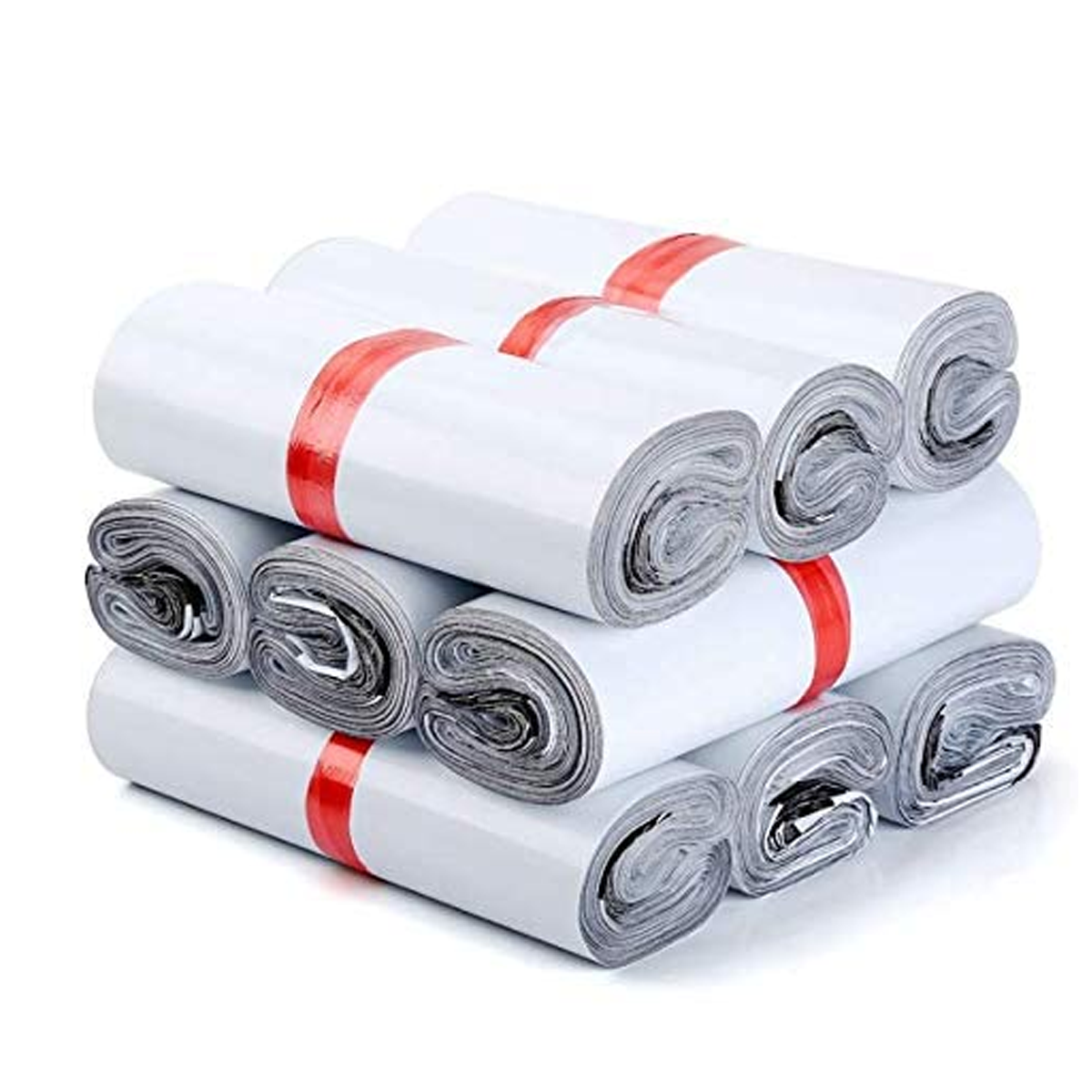 Self-seal Adhesive Courier Storage Bags Mailer Postal Shipping Mailing Bags with Clear Pouch (1kg Pack) 45x50 Cms - Willow
