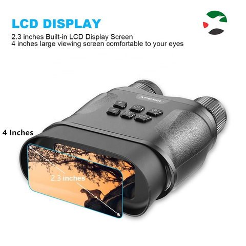 Apexel Digital Infrared Night Vision Binoculars for Complete Darkness