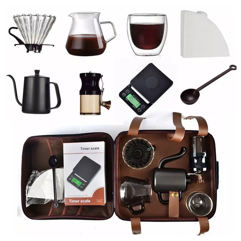 Kava Noir V60 Barista Coffee Accessories Set