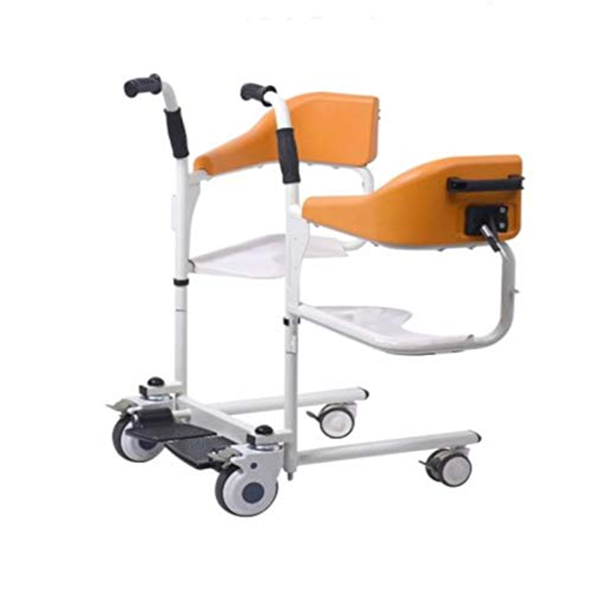Rehabilitation Therapy Multifunction Patient Transfer Commode Wheelcha ...