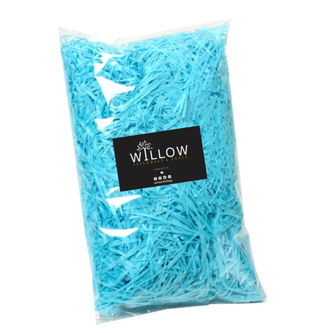 100g/Bag Professional laser Paper Cut Shredded Crinkle Filling Paper Confetti For Packing - WHITE