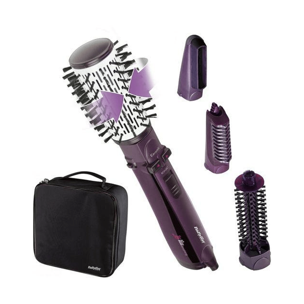 Babyliss BeLiss Brush 4 Attachments 2736E 1000 watt Emaratshop