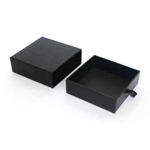 Stockroom Plus 50 Pack Kraft Black Paper Gift Boxes, Bulk Set With Ribbon &  Stickers (3x3x3 In) : Target