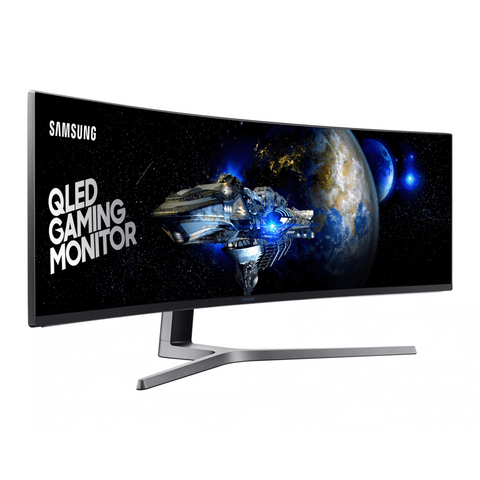 Samsung 49 Inch QLED Gaming Monitor with Super Ultra-Wide Screen - LC49HG90DMM