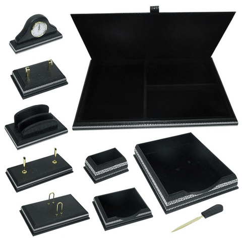 PU Desk Set, Set 10 Pieces - FSDSW398