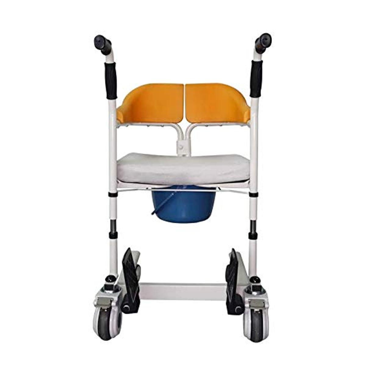 Rehabilitation Therapy Multifunction Patient Transfer Commode Wheelcha ...