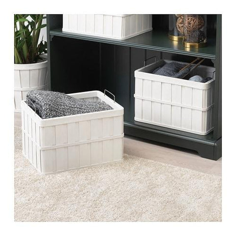 BRANKIS Basket, white - SquareDubai