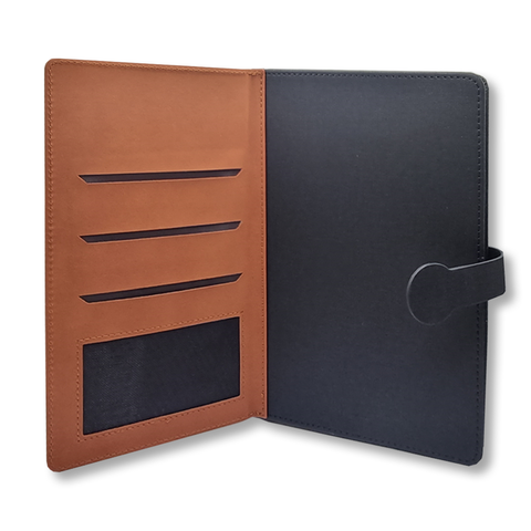 Olmecs A5-Premium Quality Soft PU Covered Notebooks RMD32 - Brown