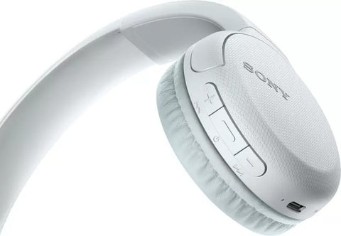 Sony WH-CH510 Wireless On-Ear Headphones with Voice-assitant and Easy Hands-Free Calling - Blue