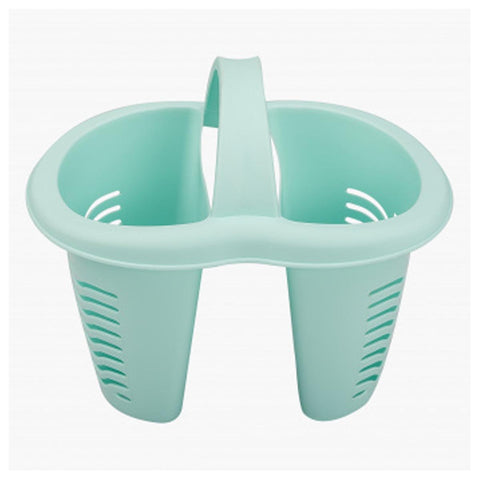 2 Compartment Plastic Cutlery Holder