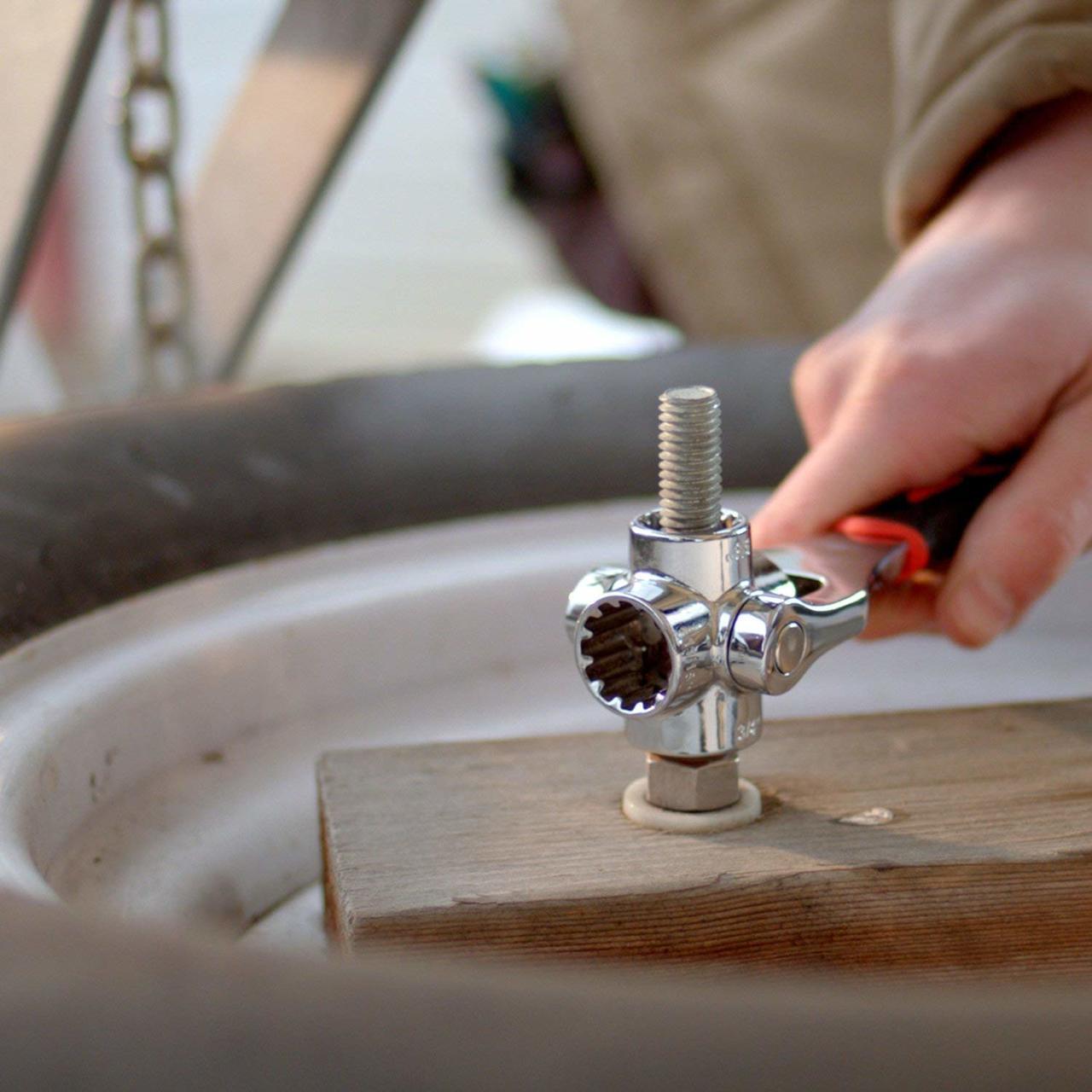 Ez Tools 48 in 1 Set of Professional Multi Socket Wrench - SquareDubai