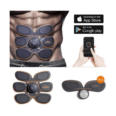 Smart Body Builder Wireless Rechargeable Muscle Toner and Home Fitness Apparatus for Men Women