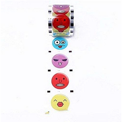 Plastic Juice Cup Sealing Machine Film with Random Face Emojis - Willow