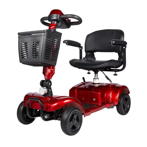 Olmecs SF45 4 Wheel Electric Mobility Scooter For Elderly / Disable Person - Black