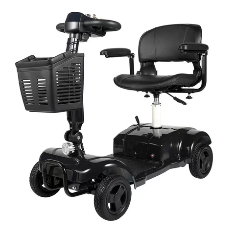 Olmecs SF45 4 Wheel Electric Mobility Scooter For Elderly / Disable Person - Black