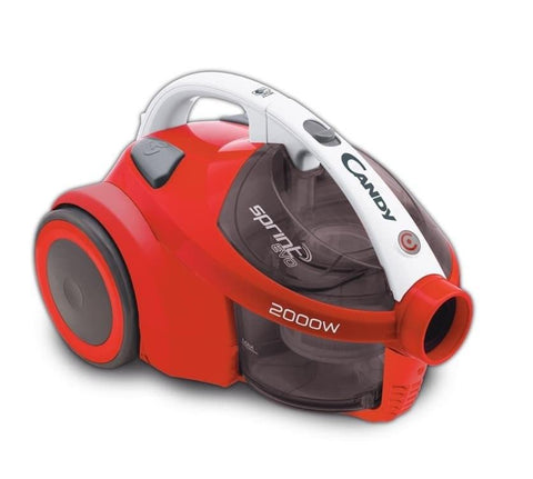 Candy CSE2000 001 Vacuum Cleaner (2000W, Red) - SquareDubai