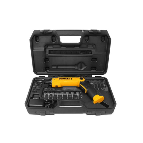 Dewalt Cordless Screw Driver 8V Lithium Ion With 45pcs Accessories