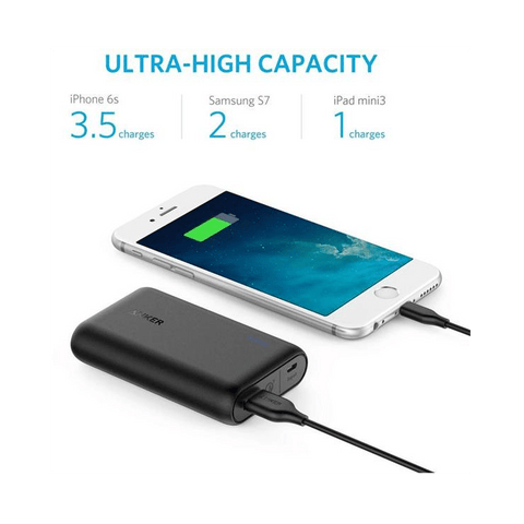 Anker Power Core, Qualcomm Quick Charge 3.0 Portable Charger with Power IQ - SquareDubai